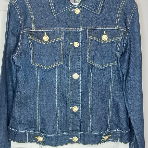 Coogi Embroidered Denim Jacket Size XXXL NWOT - Picture 4 of 11